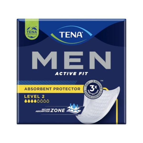 Tena Men Active Fit Protetor Absorvente Nível 2 x20